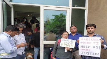 While almost 90 per cent of construction work is complete in case of the project located in Sector 68 project, the Sector 63A project by the same developer is yet to take off.