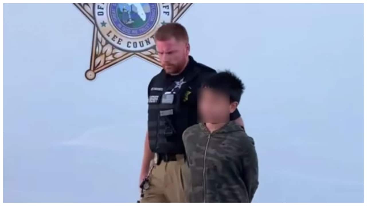 8-year-old boy arrested in the US for stealing car at gunpoint, giving police a chase