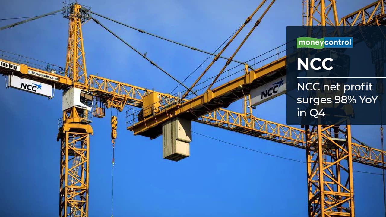 NCC: The construction company has recorded consolidated profit at Rs 190.86 crore for quarter ended March FY23, falling 21.2% compared to year-ago period as the base in Q4FY22 was boosted by one-time gain, but topline and operating performance remained strong. Revenue for the quarter grew by 42.3% YoY to Rs 4,949 crore. NCC has appointed Sanjay Pusarla as Chief Financial Officer with effect from June 1 in place of K Krishna Rao who is superannuating. NCC: The construction company has recorded consolidated profit at Rs 190.86 crore for quarter ended March FY23, falling 21.2% compared to year-ago period as the base in Q4FY22 was boosted by one-time gain, but topline and operating performance remained strong. Revenue for the quarter grew by 42.3% YoY to Rs 4,949 crore. NCC has appointed Sanjay Pusarla as Chief Financial Officer with effect from June 1 in place of K Krishna Rao who is superannuating.