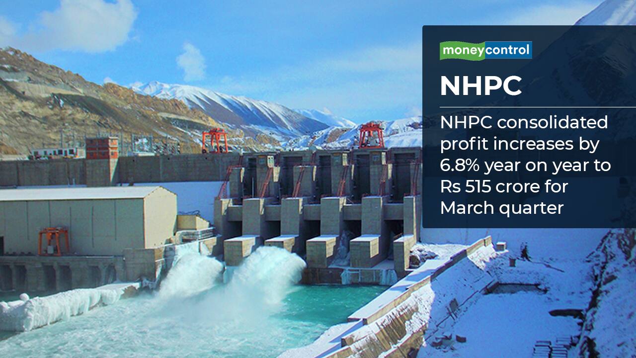 NHPC consolidated profit increases by 6.8 percent year on year to Rs 515 crore for March quarter. NHPC, the hydro-electricity generating company reported a 6.8 percent YoY rise in its consolidated net profit to Rs 515 crore aided by deferred tax credit Rs 87.8 crore against a deferred tax expense of Rs 394 crore during the same period last year. The consolidated revenue for the company inched higher by 4 percent on year to Rs 1,674 crore. The company has recommended a final dividend of Rs 0.5 per equity share of Rs 10 each which is in addition to the dividend of Rs 1.31 per equity share already paid for FY22.