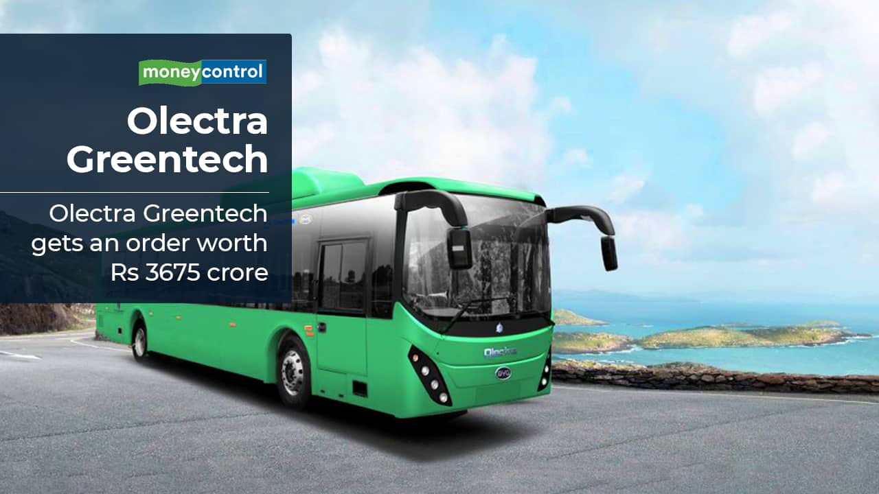  Olectra Greentech gets an order worth Rs 3,675 crore . Olectra Greentech announced securing the biggest ever order in the history for 2,100 electric buses from Brihanmumbai Electric Supply and Transport (BEST). Evey Trans Private Ltd (EVEY), an arm of Olectra, has obtained the letter of award from BEST after being declared as an L1 (least quoted) bidder.