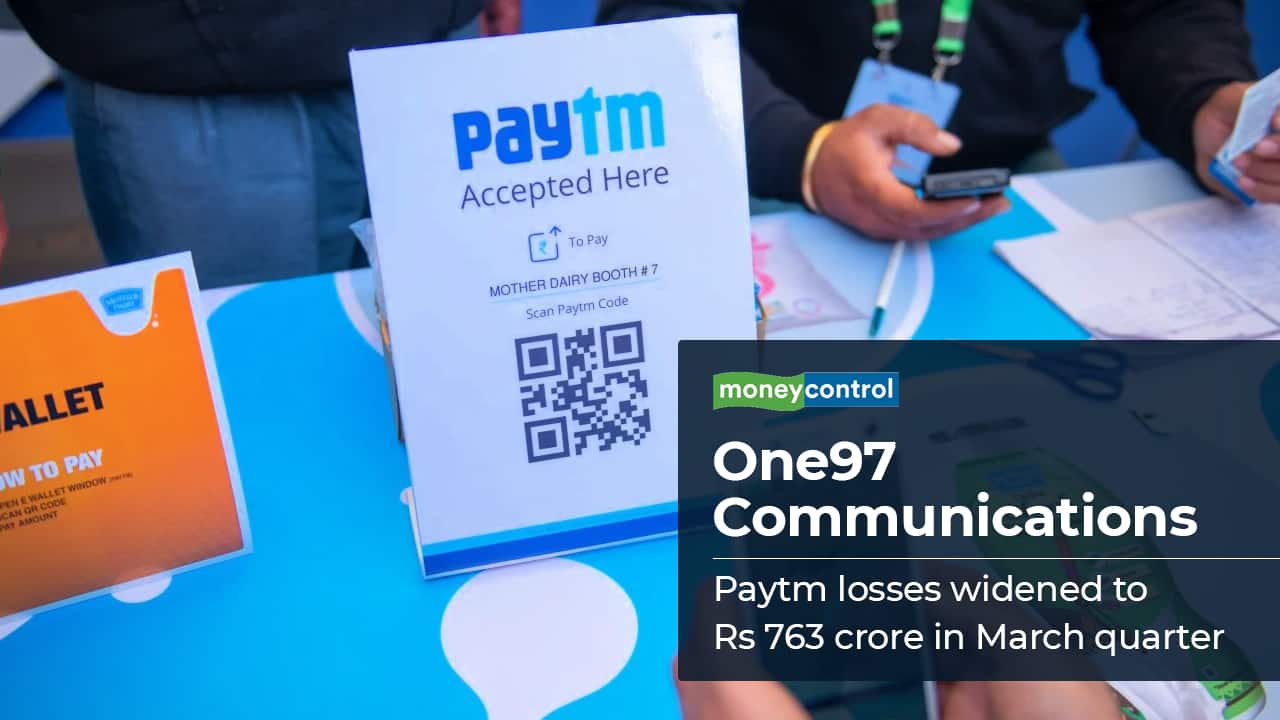 Paytm : One97 Communications, the parent firm of Paytm, reported a loss of Rs 762.5 crore for the March quarter against Rs 444.4 crore last year. Revenues were up by 89 percent year-on-year to Rs 1,541 crore. The firm has formed a joint venture general insurance company in which it has committed to invest Rs 950 crore over a period of 10 years. The proposal to set up joint venture firm Paytm General Insurance Limited (PGIL) was approved by the board on May 20.