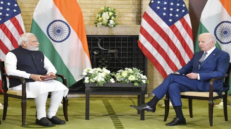 Joe Biden and Narendra Modi hail 'defining' US-India partnership - BBC News