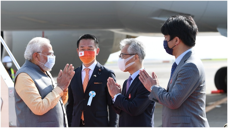 PM Modi arrives in Japan for Quad summit. A glimpse of what's in store for 2-day visit