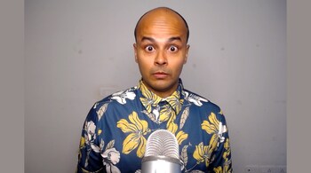 Stand-up comedian, YouTuber, and author Sorabh Pant.