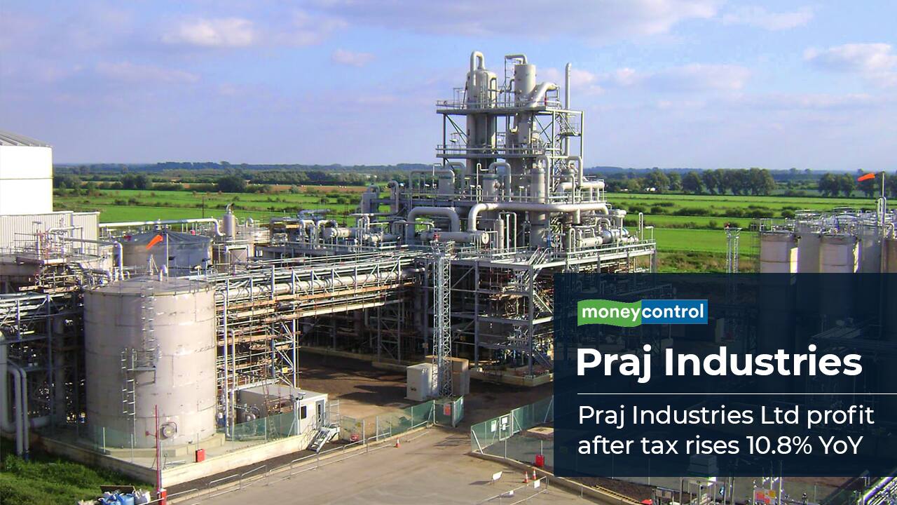 Praj Industries Ltd profit after tax rises 10.8 percent YoY. Praj Industries Ltd profit after tax rises 10.8 percent YoY to Rs 57.65 crore for the quarter ended March 2022 as against a PAT of Rs 52.01 crore during the same period of last year. The revenues for the quarter jumped 46.2 percent on year to Rs 829 crore. The company has declared a final dividend of Rs 4.2 per equity share of Rs 2 per share for FY 2021-22.