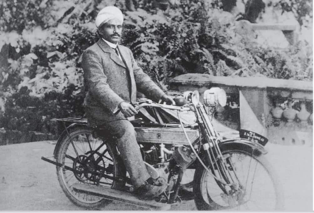 Indian aviator S.V. Setti