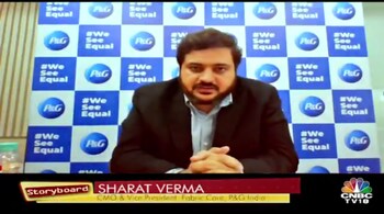 Sharat Verma, CMO, Procter & Gamble India. (Image: CNBC-TV18)