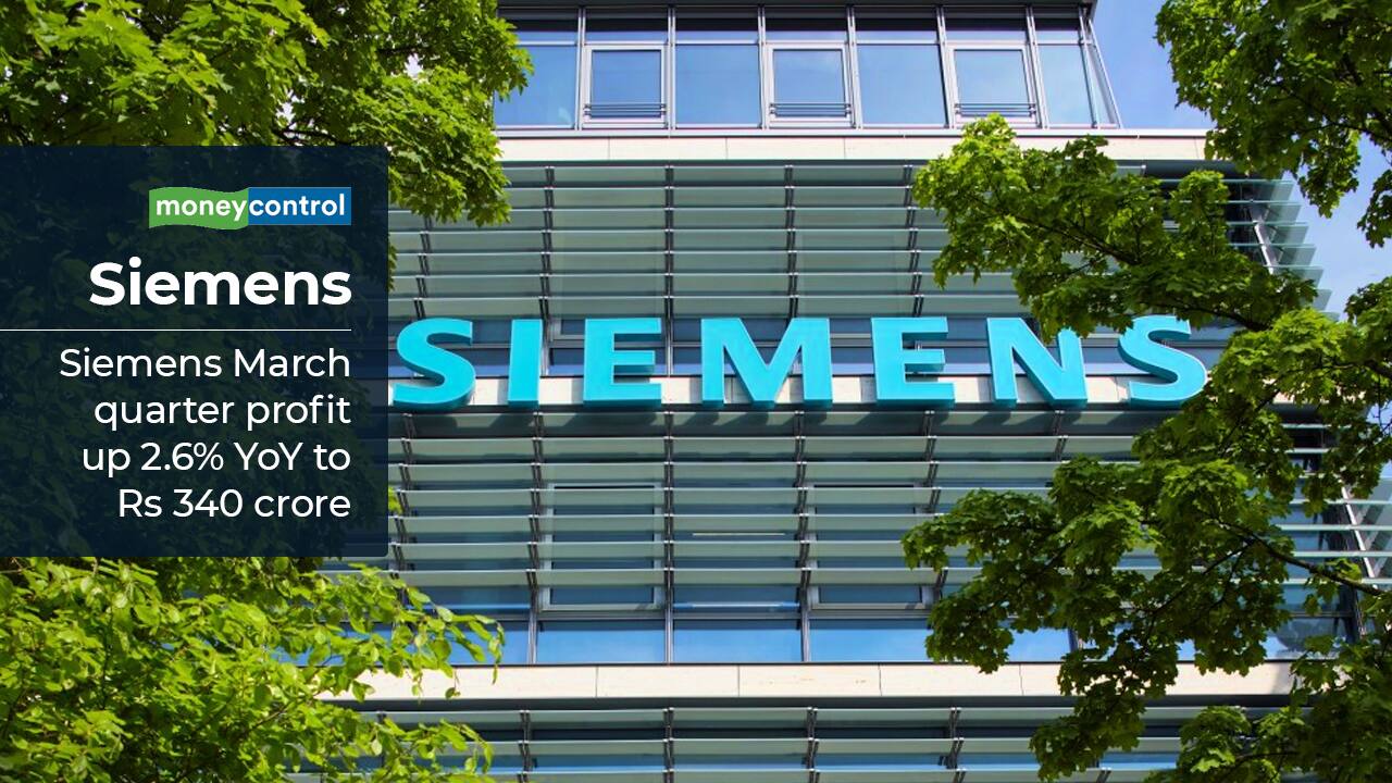 Siemens: Siemens Q4 profit jumps 20.7% YoY to Rs 381.7 crore on strong growth across businesses. Revenue grows 11.6%. The company recorded 20.7% year-on-year growth in consolidated profit at Rs 381.7 crore for the quarter ended September FY22 and revenue grew by 11.6% to Rs 4,657.1 crore compared to year-ago period on strong growth across businesses. For the financial year 2021-22, consolidated profit jumped 22.5% to Rs 1,262 crore and revenue increased 22.3% to Rs 16,138 crore compared to previous year. The company recommended a dividend of Rs 10 per share for FY22. Its order backlog from continuing operations is Rs 17,183 crore.