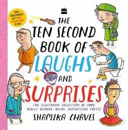 The Ten Second Book of Laughs and Surprises by Shamika Chaves cover