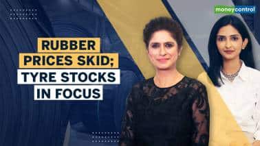 Watch: Tyre stocks in focus as rubber prices drop 8% in one month