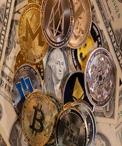 Cryptocurrencies are founded on a blockchain—a virtual shared book that records transactions on many computers