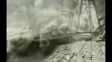 Watch: Massive dust cloud after portion of mountain crashes in J&K