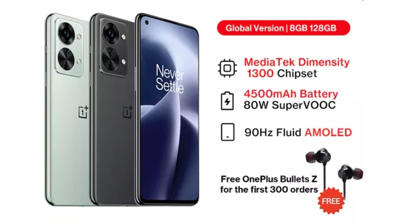 OnePlus Nord 2T Price : OnePlus Nord 2T 5G with MediaTek Dimensity 1300  SoC, triple cameras launched: Check out price & specs