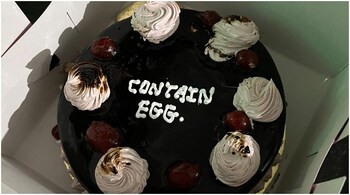 The tweet on the cake has gone viral. (Image credit: @kapildwasnik/Twitter)