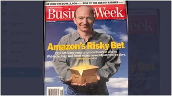 The November 13, 2006 edition of BusinessWeek had carried a cover story on Amazon Web Services (AWS). (Image credit: @JeffBezos/Twitter)