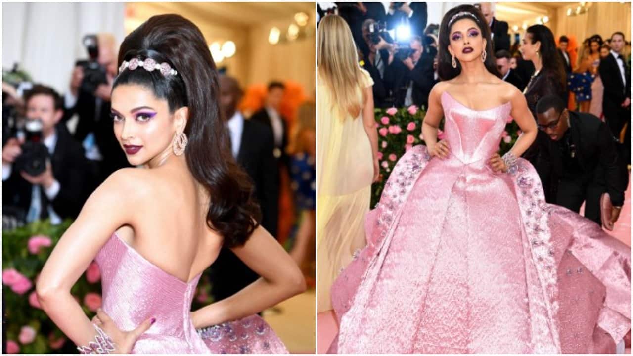 Deepika Padukone attends The 2019 Met Gala &quot;Celebrating Camp: Notes on Fashion&quot; at Metropolitan Museum of Art on May 06, 2019 in New York City. 