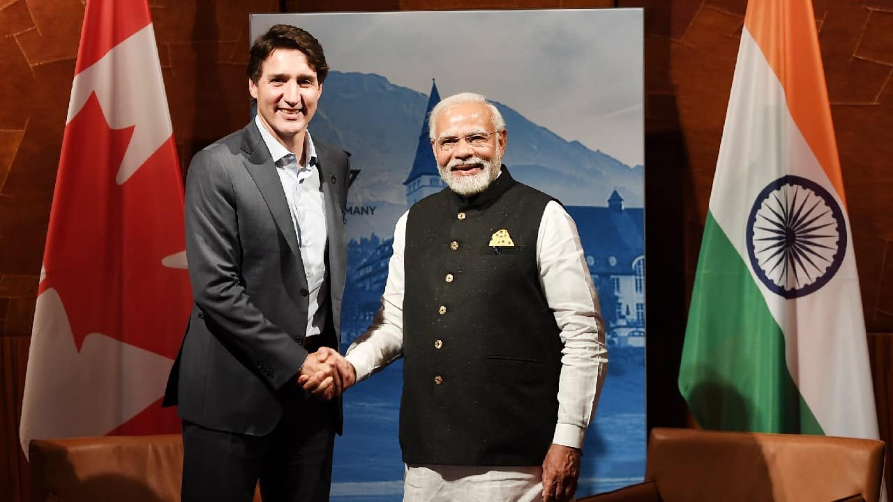 Prime Minister Modi met the Canadian Prime Minister Justin Trudeau on June 27 on the sidelines of the G7 Summit in Schloss Elmau, Germany. Both the leaders discussed the bilateral relations between Indian and Canada and agreed to boost cooperation in sectors like trade, culture and agriculture. (Image: Twitter @narendramodi)