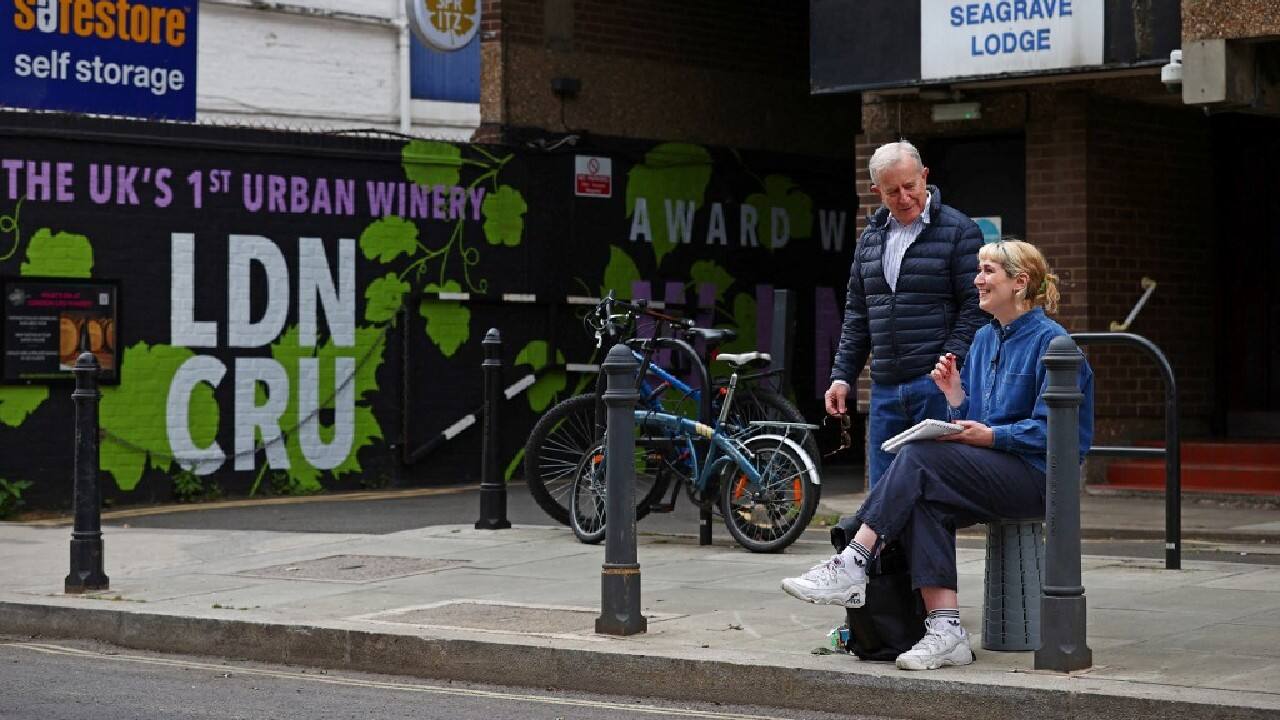 While she does not see the project as an excuse for a pub crawl, she likes to go into the places she sketches to get a sense of their vibe. A &quot;local&quot; with regular drinkers has a completely different atmosphere from a central London pub with its transient passing trade. &quot;When I've been inside a pub after I've drawn it, there's definitely a different kind of feeling of 'oh yeah I know that pub and I can recommend it to someone'.&quot; (Image: AFP)