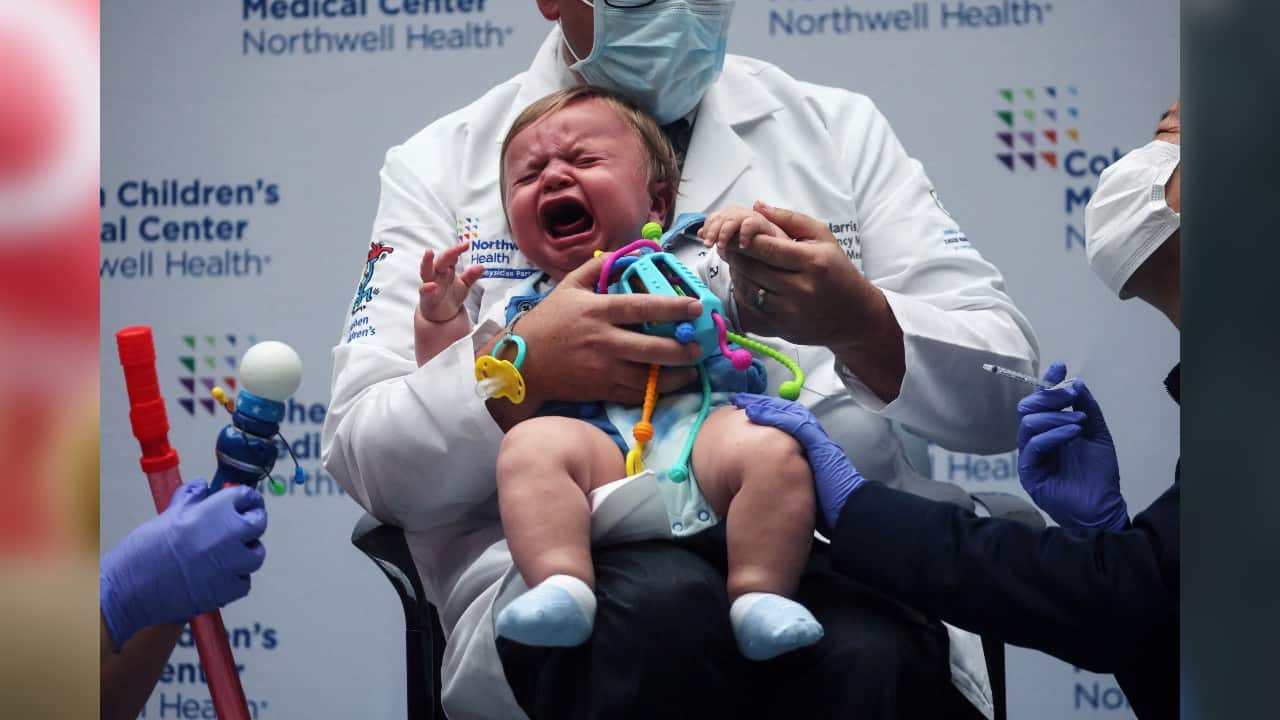 The United States has delivered about 2.7 million doses of COVID vaccines for children below five years to administration centres while another one million shots will reach the sites soon, the Department of Health and Human Services said on June 22. (Image: Reuters)