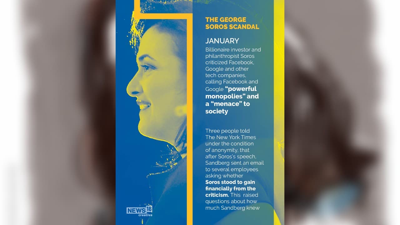 In January 2019, billionaire investor and philanthropist Soros criticized facebook, Google and other tech companies, calling Facebook and Google “powerful monopolies” and a “menace” to society.