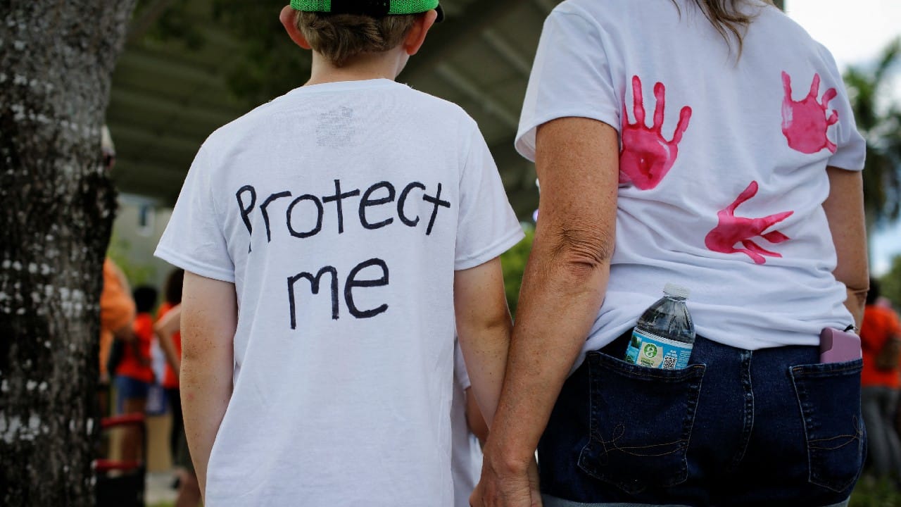 Sirak said she backed more gun restrictions and that the issue extended beyond mass shootings to the daily toll of gun violence. &quot;People are able to get military-grade guns in America,&quot; she said. &quot;It's absolutely absurd.&quot; (Image: Reuters)