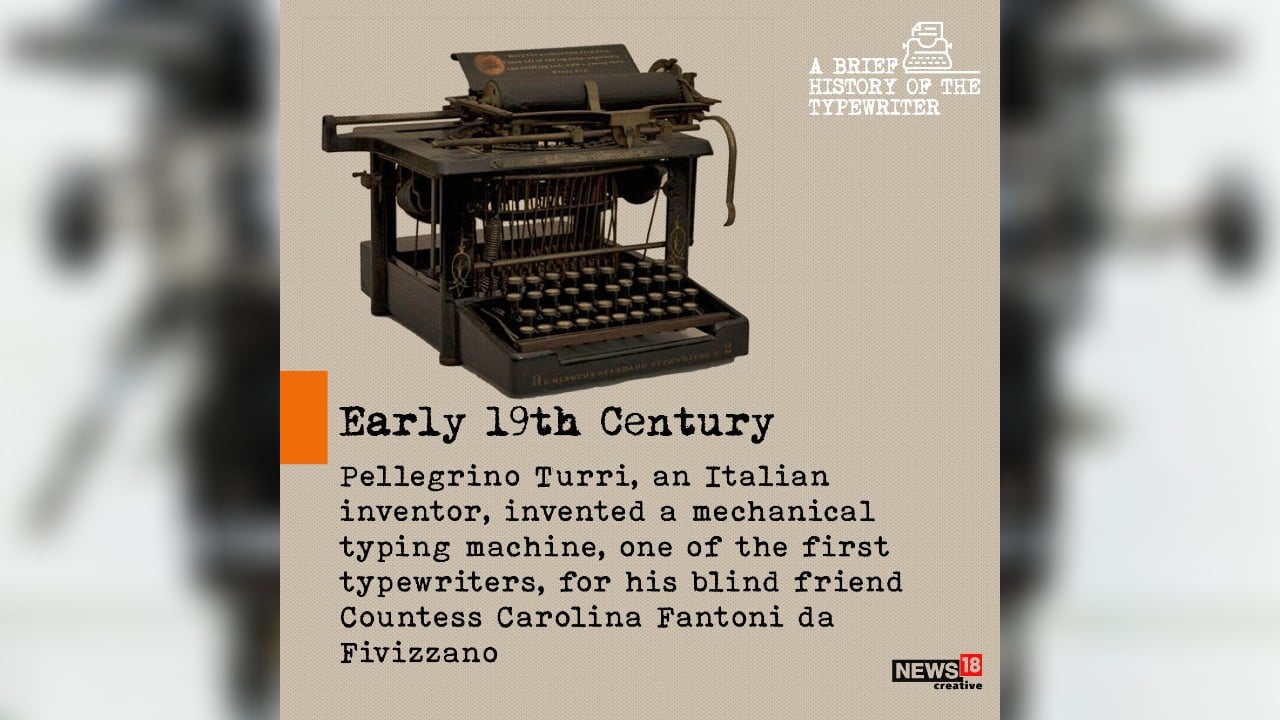 The History of the Typewriter