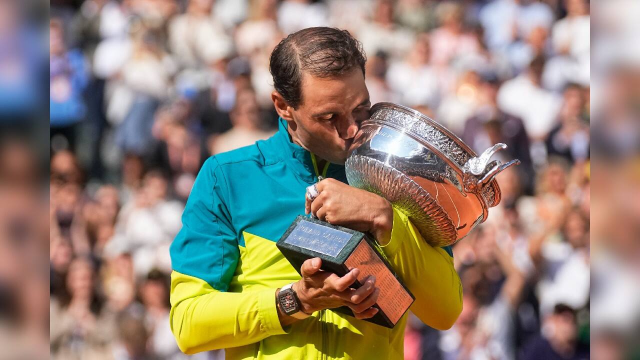 Either way, Nadal's place in the history of tennis — and, indeed, the history of sports — is solidified. (Source: AP)