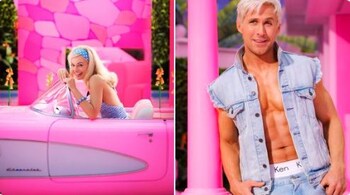 Actors Margot Robbie and Ryan Gosling will play Barbie and boyfriend Ken in the upcoming movie 'Barbie. (Image credits: @wbpictures/Twitter)