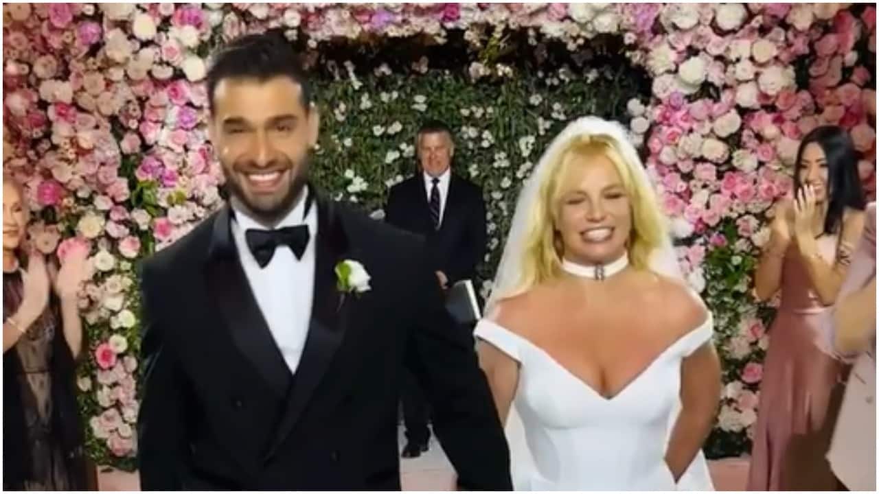 Pics From Britney Spears And Sam Asghari S Dreamy Wedding
