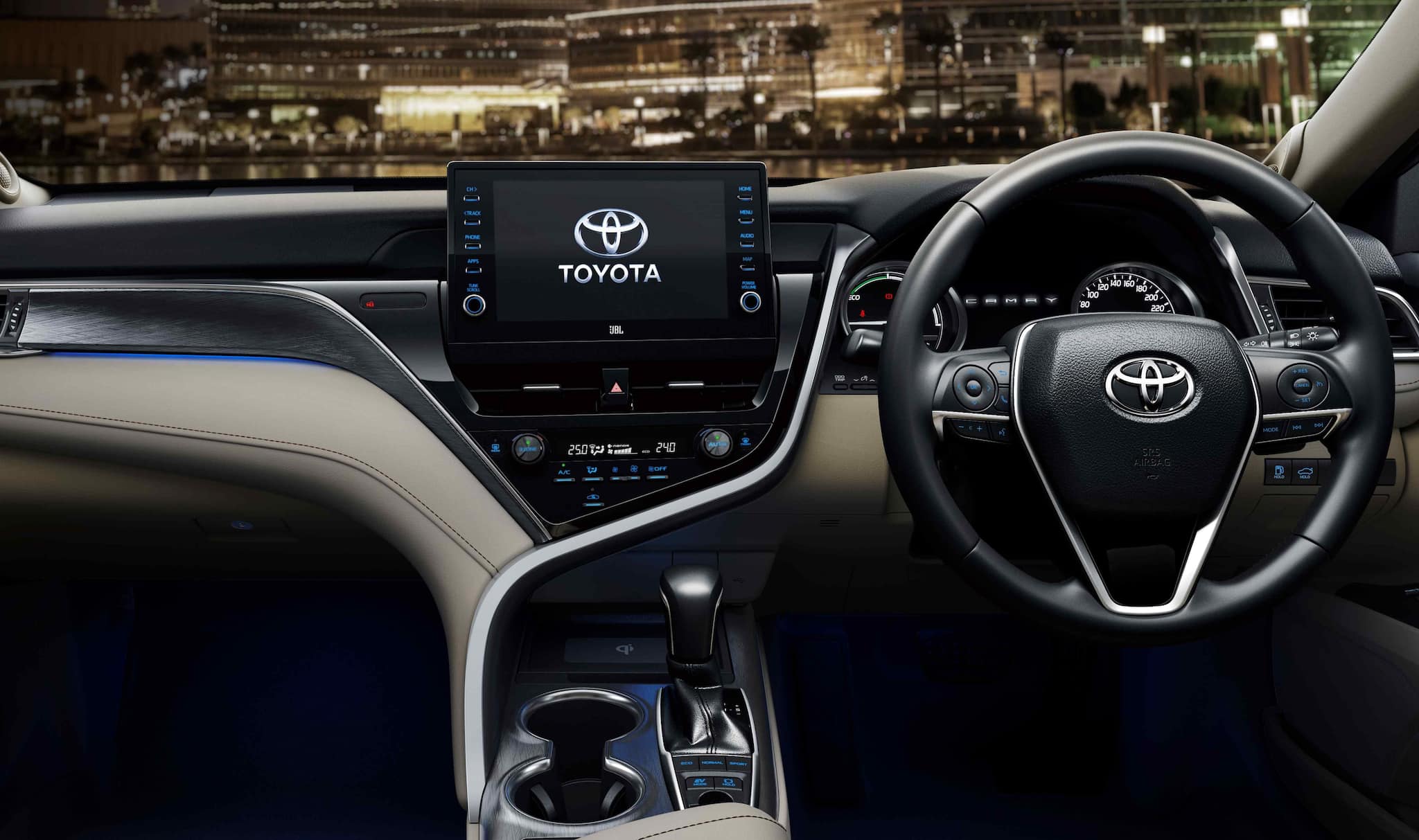 Toyota Camry Hybrid's interior