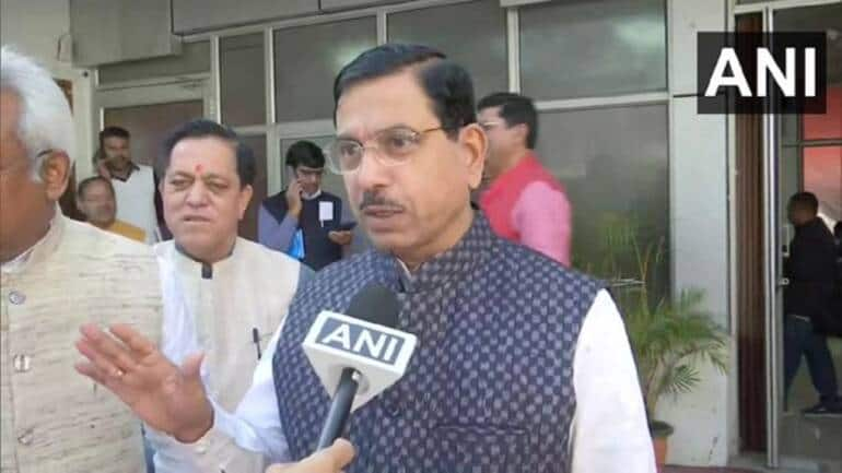 Parliamentary Affairs Minister Pralhad Joshi demands action against Rahul Gandhi for his remarks in Lok Sabha