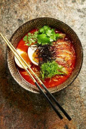 Coconut Curry Ramen at Akina