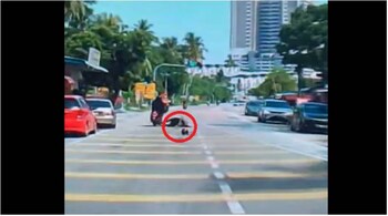 Screengrab from a video shared on Facebook by yaya.gani.9.