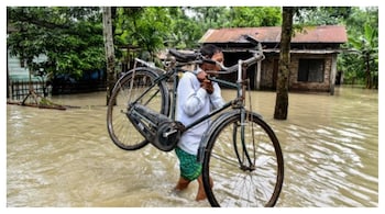 Currently, Assam is facing floods with around 3.90 lakh people affected in 19 districts, officials said.