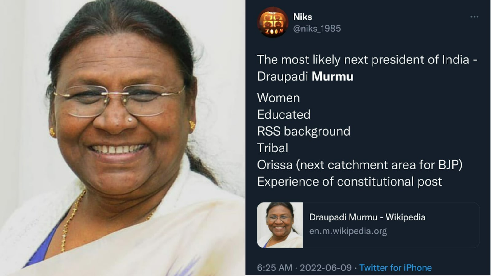Neeraj Chopra's Olympic win, Draupadi Murmu as presidential pick: This  Twitter user predicted it all correctly