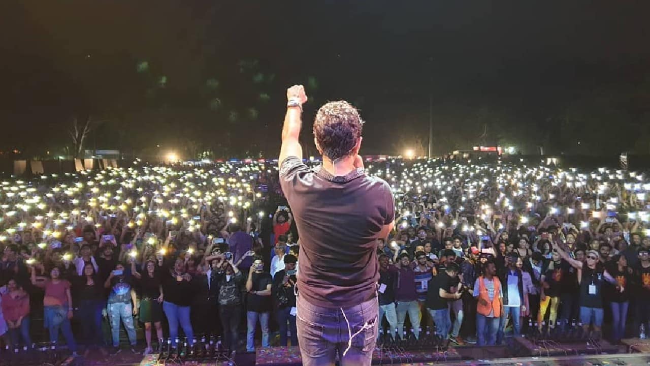 KK, pictured here at IIT Bombay. On his official website, the singer wrote about the joy of performing in front of an audience. "There is a certain energy an artiste gets when he or she is on stage. No matter what one's condition is, once I am on stage, I forget everything and simply perform," he wrote.