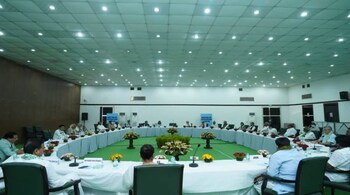 Leaders of 17 Opposition parties attended the meeting convened by West Bengal CM Mamata Banerjee with the aim to forge a consensus on fielding a joint candidate for the Presidential polls scheduled on July 18 (Photo : AITC)