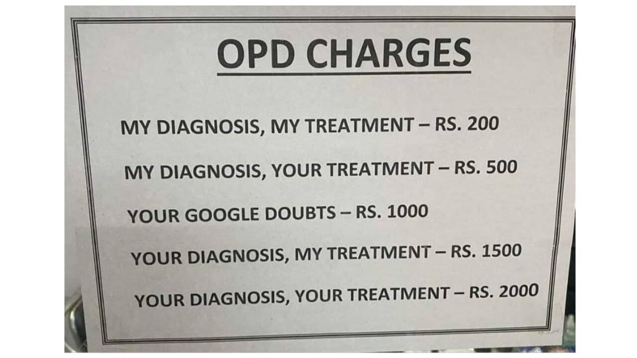 Googling symptoms when ill? This doctor has a special fee structure