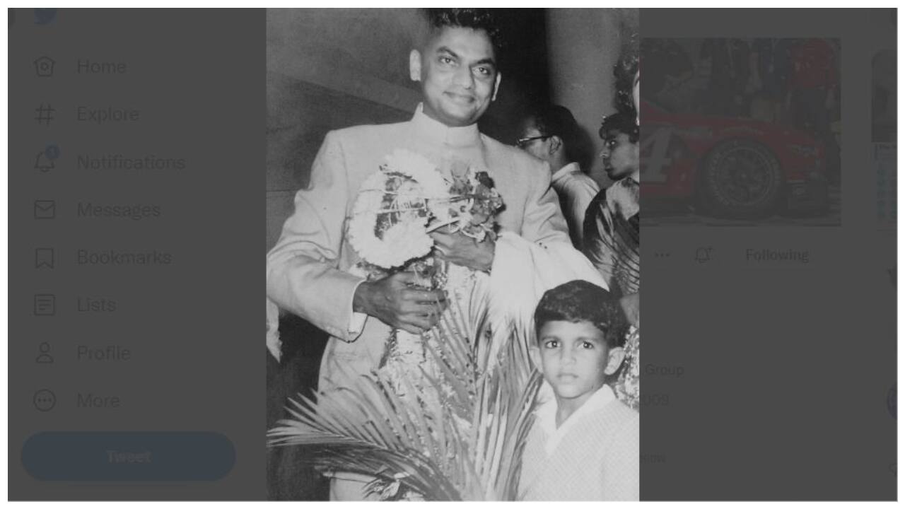 Father's Day 2022: Anand Mahindra shares throwback pic with dad, says 'wish I could welcome him'