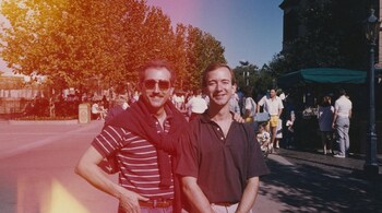 Throwback photo of Amazon founder Jeff Bezos with stepfather Miguel Bezos. (Image credit: @JeffBezos/Twitter)