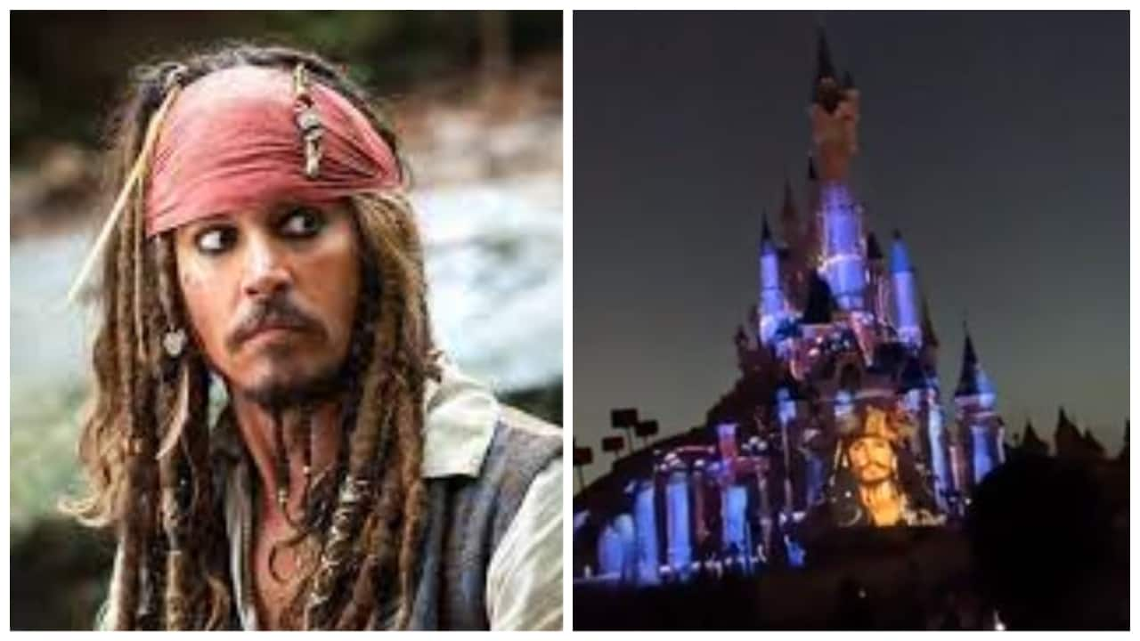 Was johnny depp discount at disneyland yesterday