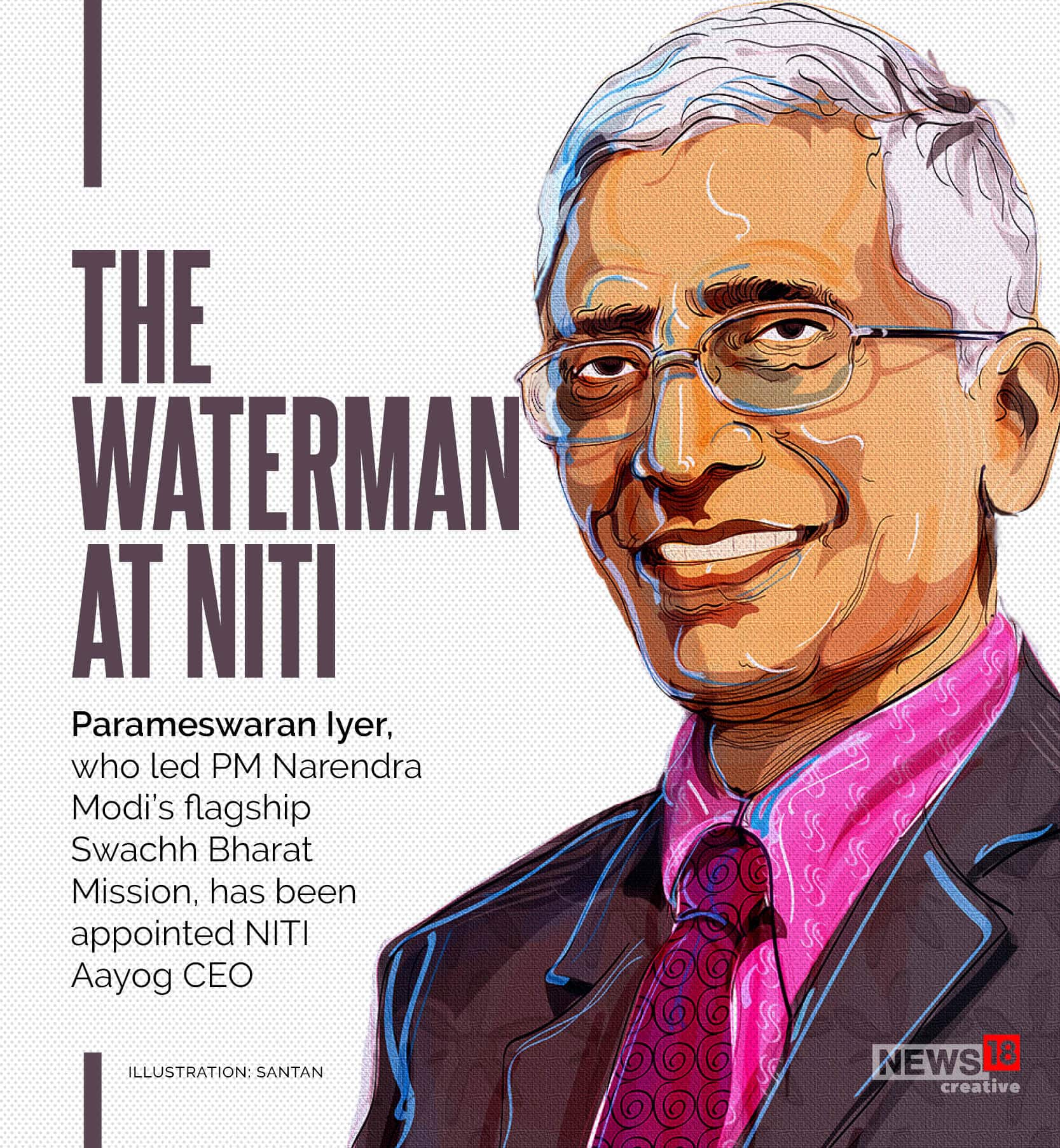 Parameswaran Iyer appointed new CEO of NITI Aayog. A look at his profile
