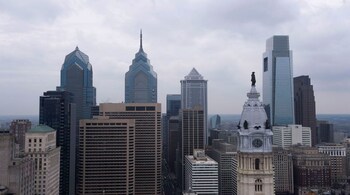 A view of the downtown skyline in Philadelphia, February 12, 2015. REUTERS/Charles Mostoller