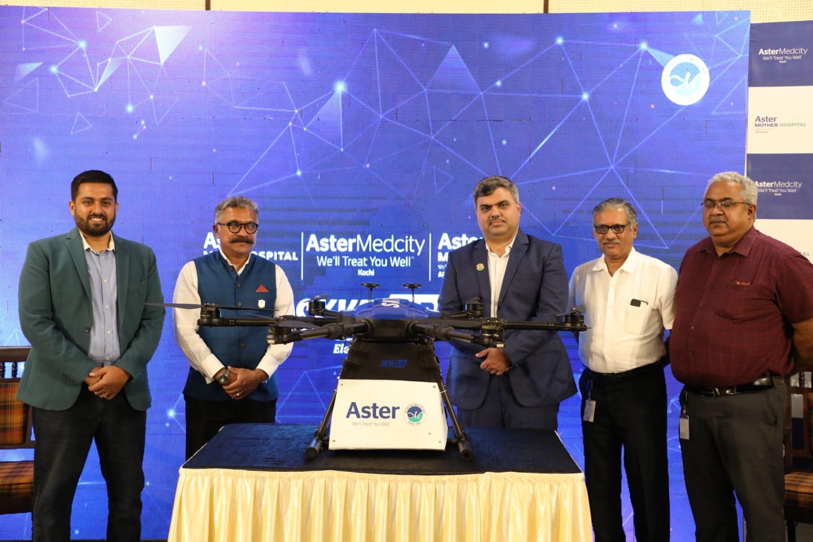 Drone startup Skye Air Mobility initiates trials for delivery of medicines in Kerala Drone startup Skye Air Mobility initiates trials for delivery of medicines in Kerala
