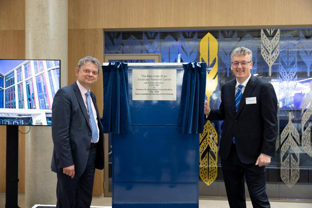 University of Glasgow opens Mazumdar-Shaw Advanced Research Centre