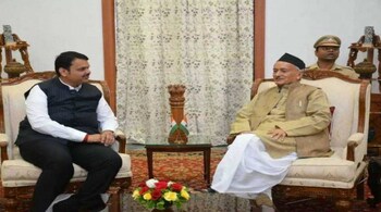 BJP leader and former chief minister Devendra Fadnavis met Governor Bhagat Singh Koshyari on Tuesday evening