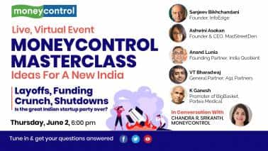 Moneycontrol Masterclass | Layoffs, Funding Crunch, Shutdowns: Is The Great Indian Startup Party Over?