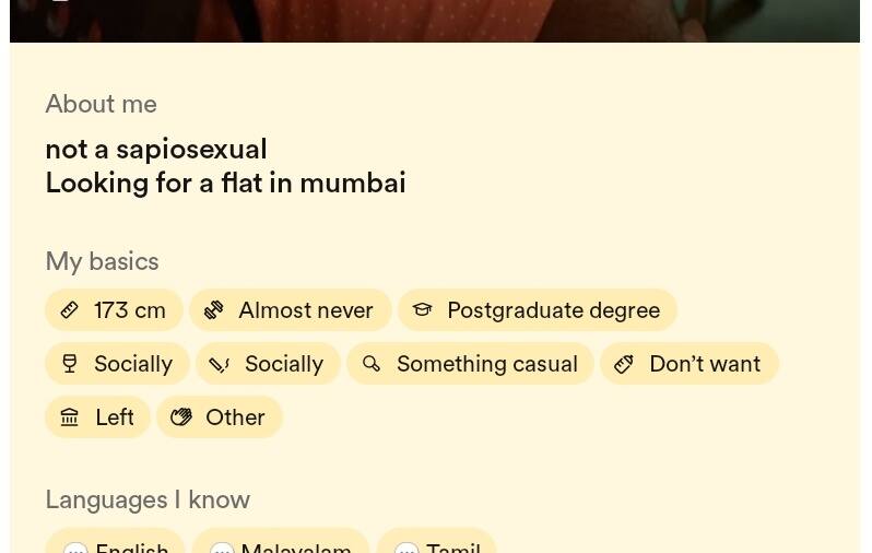Forget soulmates, this man is using Bumble to find a place on rent in Mumbai