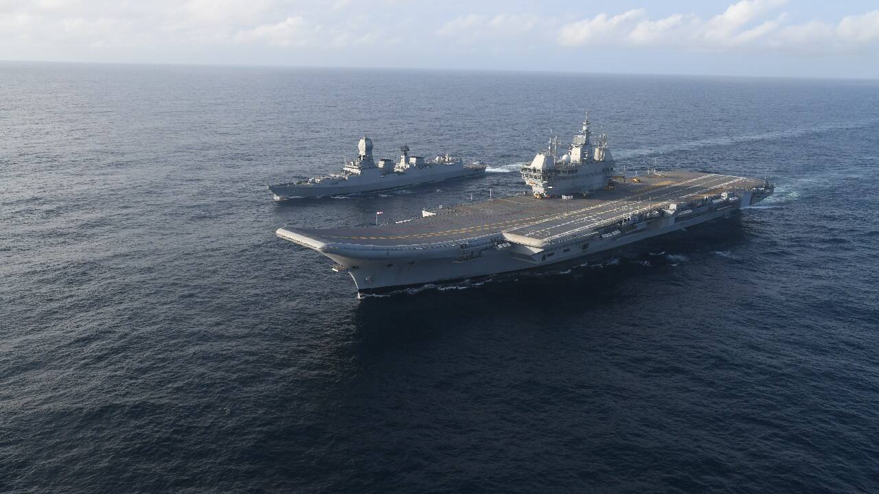 Indigenous Aircraft Carrier (IAC) ‘Vikrant’ delivered to Indian Navy by Cochin Shipyard Limited (CSL), Kochi, on July 28, creating a maritime history. Designed by Indian Navy's inhouse Directorate of Naval Design (DND) and built by CSL, a Public Sector Shipyard under Ministry of Shipping (MoS), the carrier is christened after her illustrious predecessor, India's first Aircraft Carrier which played a vital role in the 1971 war. (Source: PIB)